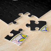 Puzzle crâne à sucre (Côté)