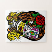 Puzzle Crâne à sucre (Horizontal)