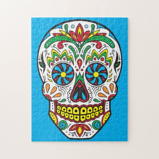 Puzzle Crâne à sucre (Vertical)