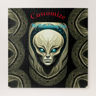 Puzzle Crâne Alien Tête Thunder_Cove
