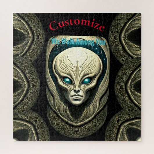 Puzzle Crâne Alien Tête Thunder_Cove (Vertical)