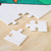Puzzle Crâne aux échecs avec pièce d'échecs Rook (Côté)