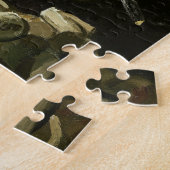 Puzzle Crâne avec cigarette par Van Gogh (Côté)