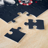 Puzzle Crâne de Poker (Côté)