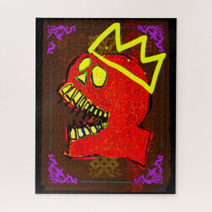 Puzzle Crâne de roi Calavera Art NFT pGeek