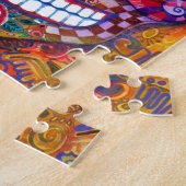 Puzzle Crâne de sucre (Côté)