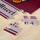 Puzzle Crâne de sucre de bouledogue français (Côté)