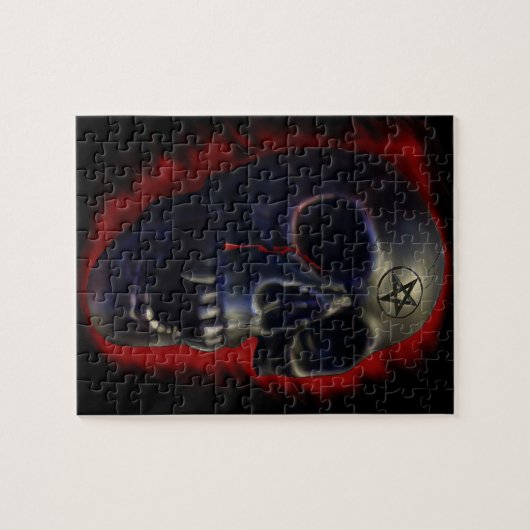 Puzzle Crâne démon (Horizontal)