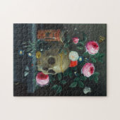 Puzzle Crâne et Rose (Horizontal)