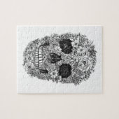 Puzzle Crâne floral (Horizontal)