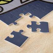 Puzzle Crâne gris sucre, Jour des morts (Côté)