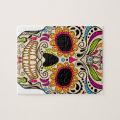 Puzzle Crâne mexicain de couleur (Horizontal)