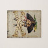 Puzzle Crâne Pirate Mort Et Crossbones (Horizontal)