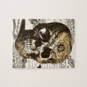 Puzzle Crâne vintage (Horizontal)