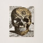 Puzzle Crâne vintage (Vertical)