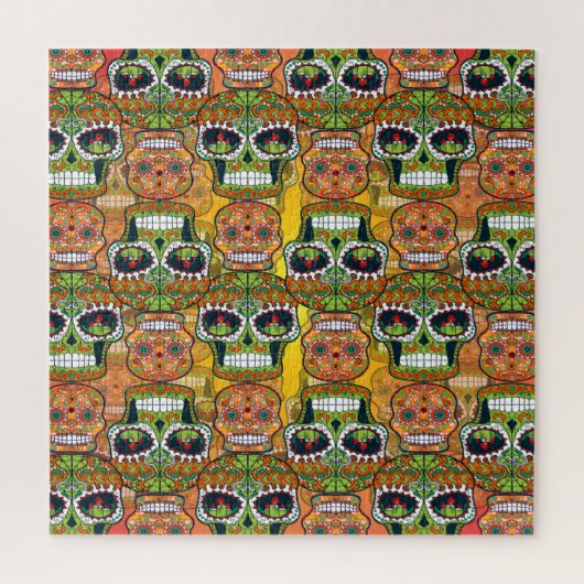 Puzzle Crânes à sucre (Vertical)