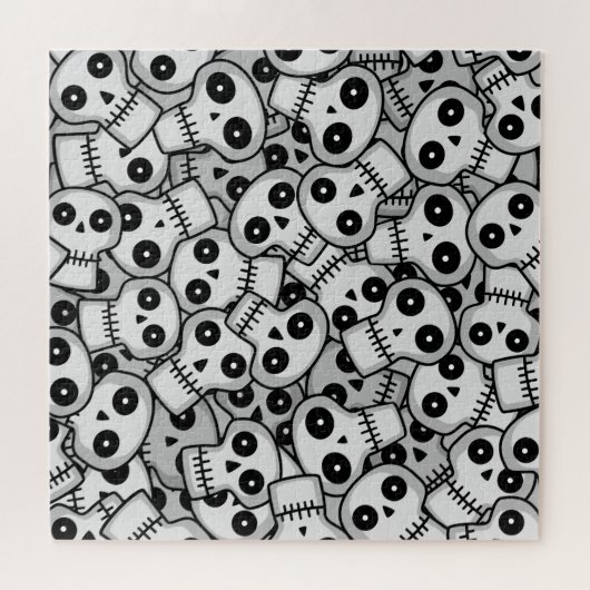 Puzzle Crânes difficiles (Horizontal)