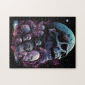 Puzzle Crânes monstres Horreur Art (Horizontal)