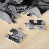 Puzzle Crânes (noirs et blancs) (Côté)