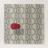 Puzzle Crânes - Os Blanc et Chauve-Souris Noir (Horizontal)