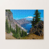 Puzzle Crater Lake Oregon. (Horizontal)