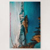 Puzzle Crater Lake Oregon.Noël (Vertical)