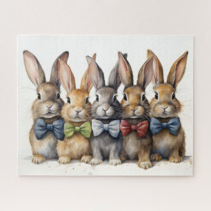 Puzzle Cravate d'aquarelle chabot