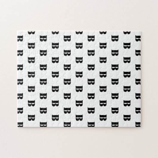 Puzzle Crayon Monogramme Frustrant (Horizontal)