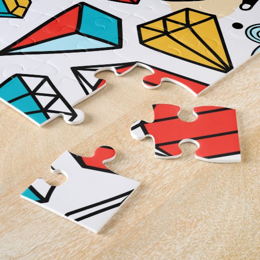 Puzzle Crazy head (Côté)