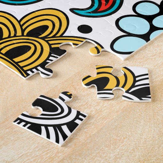 Puzzle Crazy head (Côté)