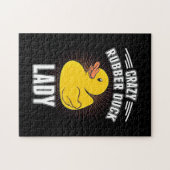 Puzzle Crazy Rubber Duck Girl (Horizontal)