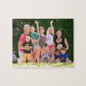 Puzzle Create Custom Personalized Family Kids Pets Photo (Horizontal)