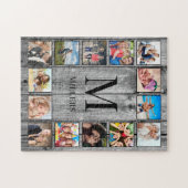 Puzzle Create Your Custom Photo Collage Rustic Farmhouse (Horizontal)