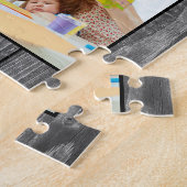 Puzzle Create Your Custom Photo Collage Rustic Farmhouse (Côté)