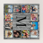 Puzzle Create Your Custom Photo Collage Rustic Farmhouse (Horizontal)