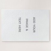 Puzzle Create Your Own white  (Horizontal)