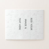 Puzzle Create Your Own white  (Horizontal)