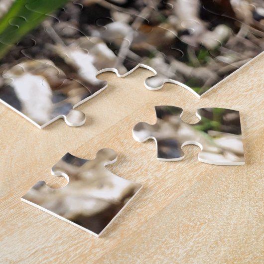 Puzzle créatif blanc jigsaw jardin jigsaw (Côté)