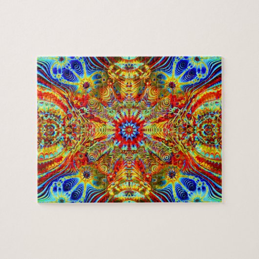 Puzzle Creatrip2 cosmiques - Conception trippy (Horizontal)