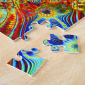 Puzzle Creatrip2 cosmiques - Conception trippy (Côté)