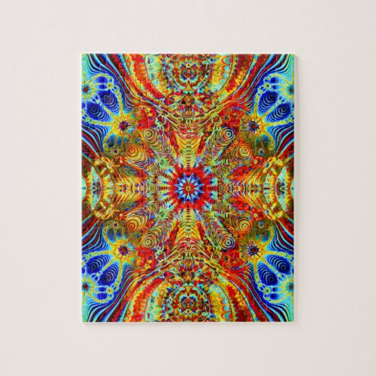 Puzzle Creatrip2 cosmiques - Conception trippy (Vertical)