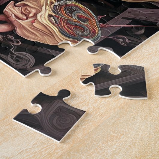 Puzzle Créature Alien Surreal Horror Art (Côté)