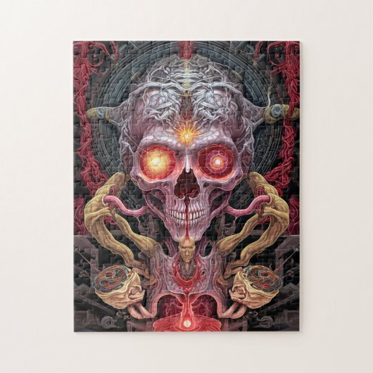 Puzzle Créature Alien Surreal Horror Art (Vertical)