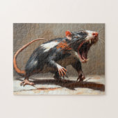 Puzzle Créature de rat monstre (Horizontal)