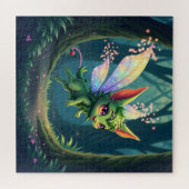 Puzzle Créature fée enchantée – Lutin de la forêt magique (Horizontal)