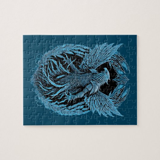Puzzle Créature Imaginaire | Aigle médiéval (Horizontal)