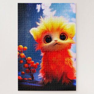 Puzzle Créature orange