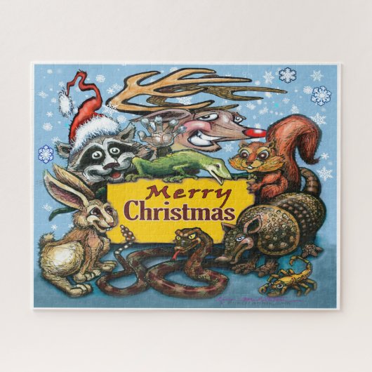 Puzzle Créatures de Noël (Horizontal)