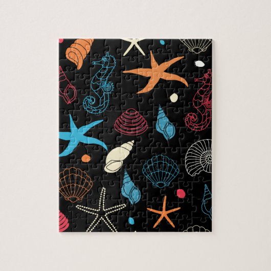 Puzzle Créatures marines (Vertical)