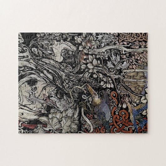 Puzzle Créatures sauvages et timides et monstrueuses (Horizontal)